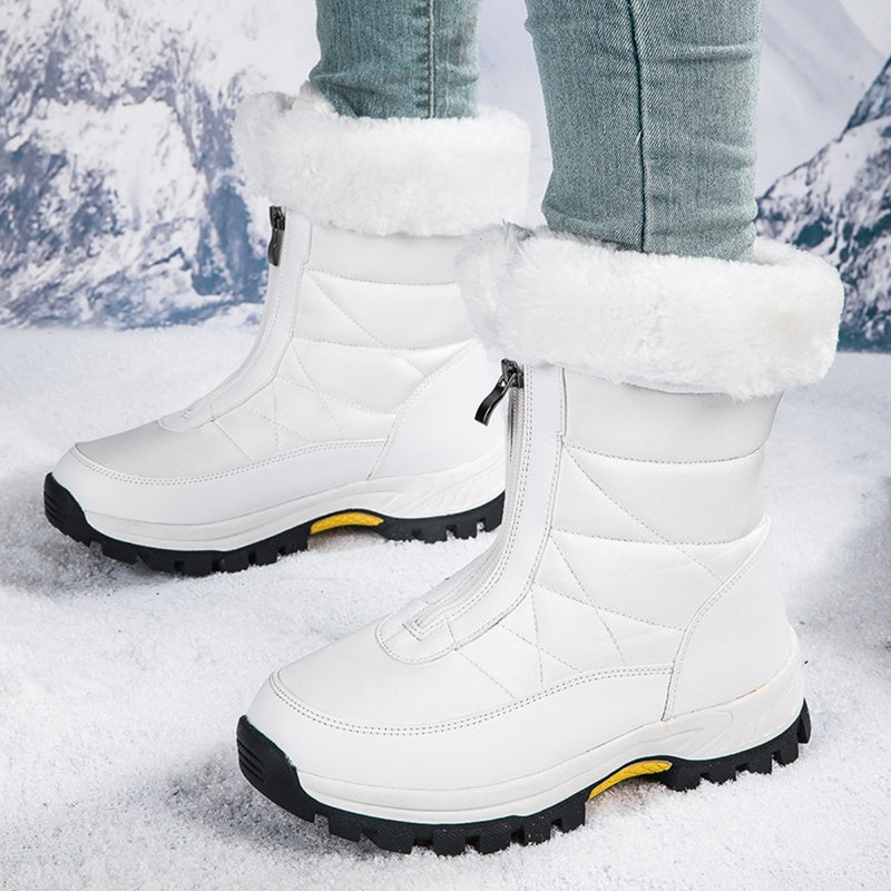 🔥DERNIER JOUR DE SOLDES 50 % DE RÉDUCTION🔥 Bottes de neige chaudes antidérapantes à fermeture éclair pour femmes