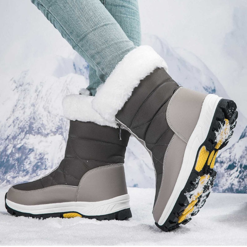🔥DERNIER JOUR DE SOLDES 50 % DE RÉDUCTION🔥 Bottes de neige chaudes antidérapantes à fermeture éclair pour femmes