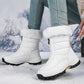 🔥DERNIER JOUR DE SOLDES 50 % DE RÉDUCTION🔥 Bottes de neige chaudes antidérapantes à fermeture éclair pour femmes