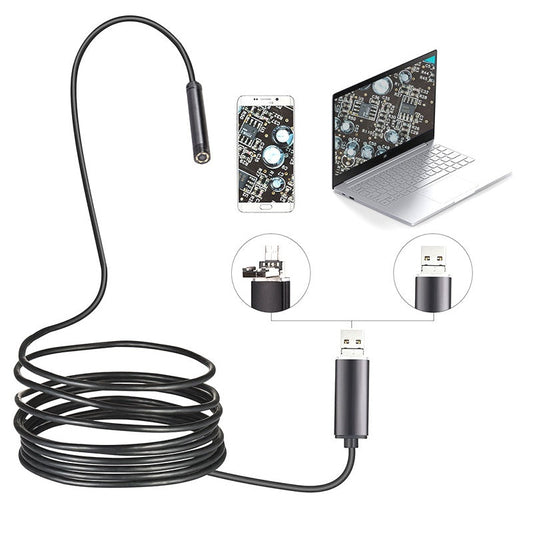 🔥Caméra endoscopique USB étanche 3 en 1 avec LED