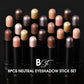 Set de 8 sticks fards à paupières longue tenue et waterproof