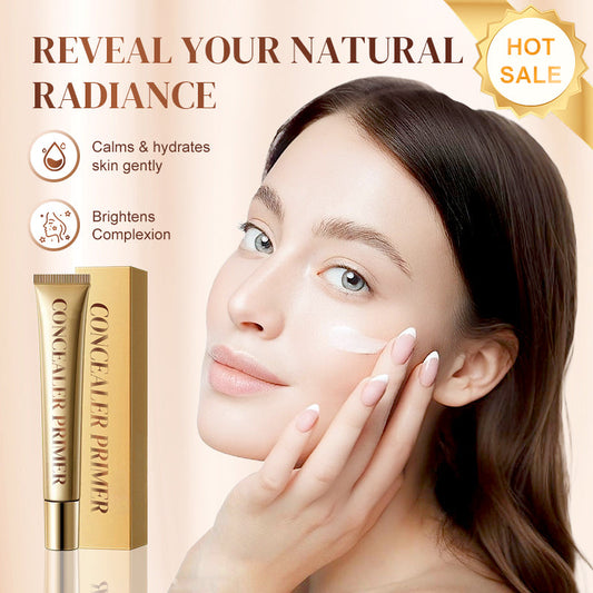 🎄Base anti-cernes éclaircissante Natural Glow de la saison des soins de la peau de Noël
