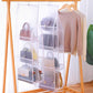 🔥 50% DE RÉDUCTION ! Organisateur de Sac Suspendu – 6/8 Poches Transparentes Anti-Poussière, Gain de Place & Design Double Face