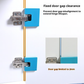 🔧 Le Easy Hinge Mate - Votre solution rapide pour l'installation de portes.