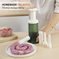 📢📢50% de réduction!!! 🌭Soldes de Noël à moitié prix ! Machine à Saucisses Manuel – Embossage Facile & Nettoyage Rapide, Parfaite pour Cuisine Familiale 🏠✨