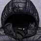 Doudoune matelassée à capuche pour homme