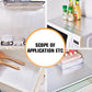 🛡️ 50 % DE RÉDUCTION ! 🍳Autocollants de cuisine – Protègent les placards et les plans de travail contre la graisse et les taches. Découpables sur mesure, amovibles. Une véritable bouée de sauvetage pour la cuisine ! 🌟✅