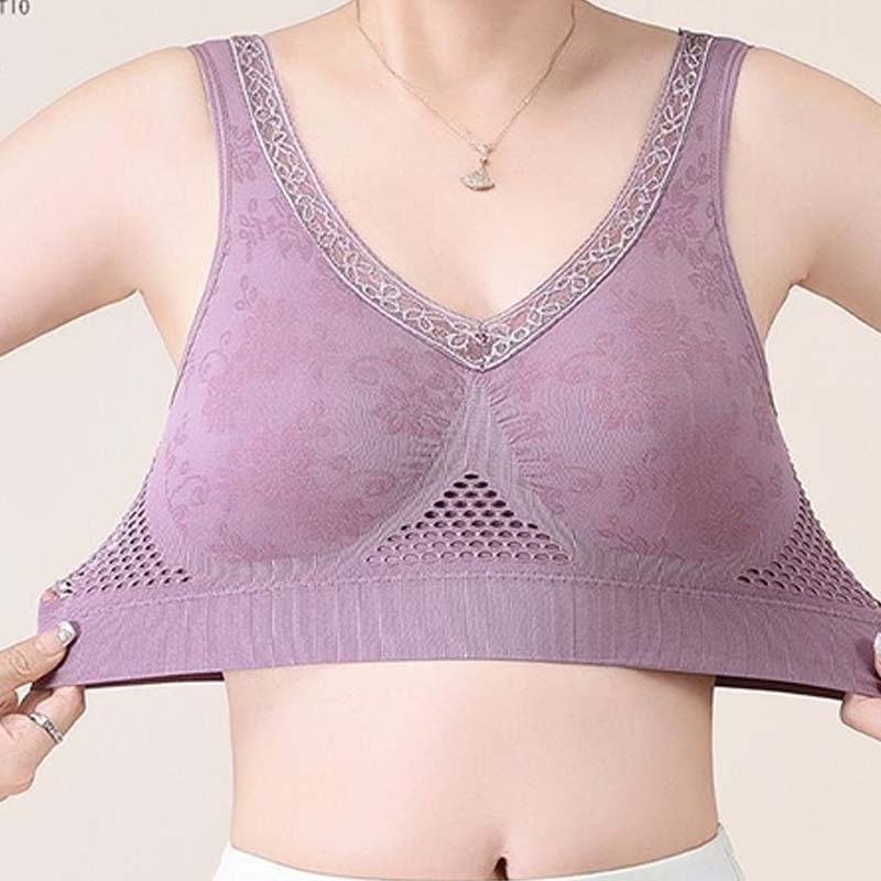 ⏳Spécial à durée limitée⏰Soutien-gorge sans armatures en dentelle à maintien élevé pour femme👙