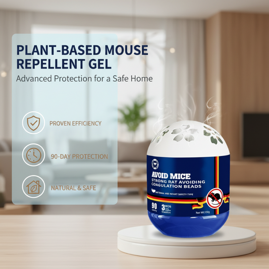 🔥 Répulsif pour souris d'intérieur à base de plantes Gel lent