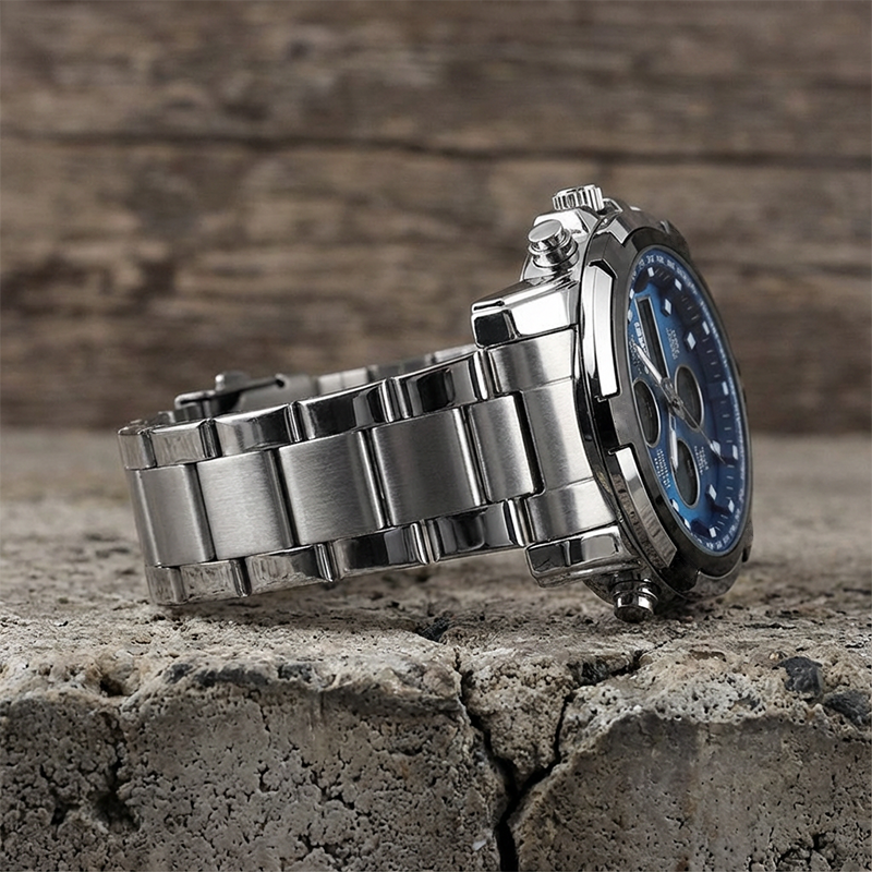 🎉 2026 Sale — Over 27300 Sold!💞 Men‘s Military Analog‑Digital Watch‑Waterproof 🛡️