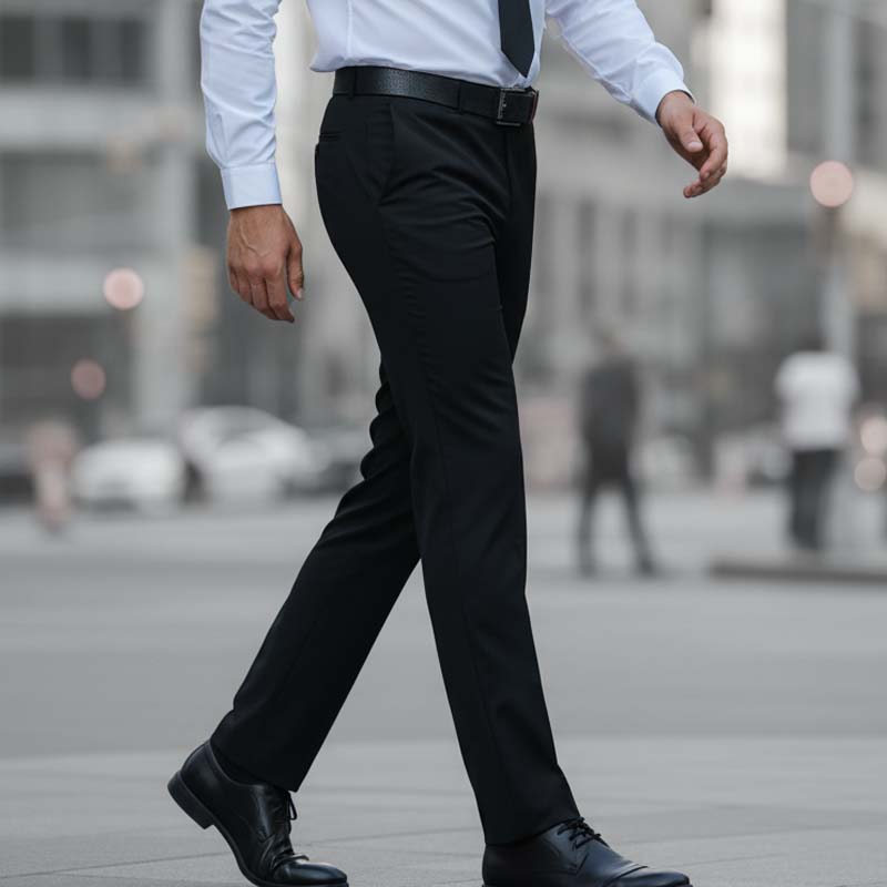 👖 50% de Réduction! 🤵 Pantalon de Costume Classique pour Homme – Léger, Extensible & Confort Toute la Journée ✨