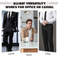 👖 50% de Réduction! 🤵 Pantalon de Costume Classique pour Homme – Léger, Extensible & Confort Toute la Journée ✨