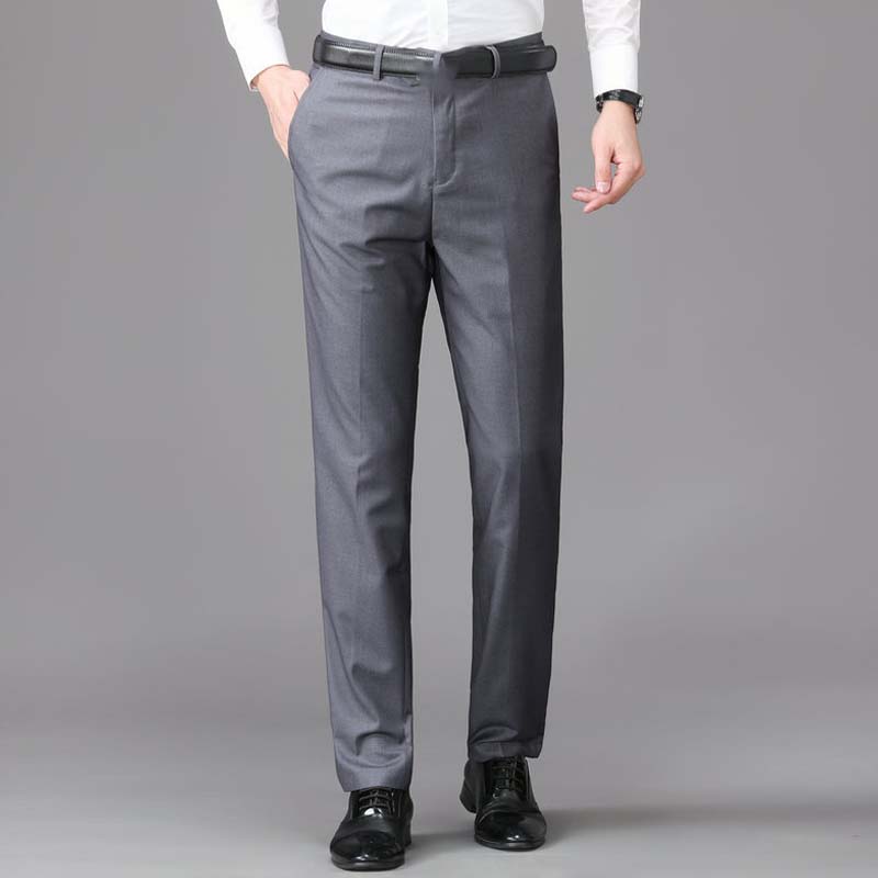 👖 50% de Réduction! 🤵 Pantalon de Costume Classique pour Homme – Léger, Extensible & Confort Toute la Journée ✨