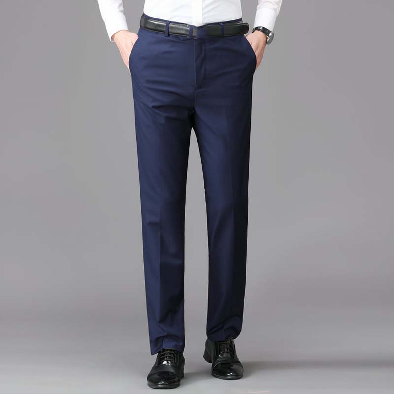 👖 50% de Réduction! 🤵 Pantalon de Costume Classique pour Homme – Léger, Extensible & Confort Toute la Journée ✨
