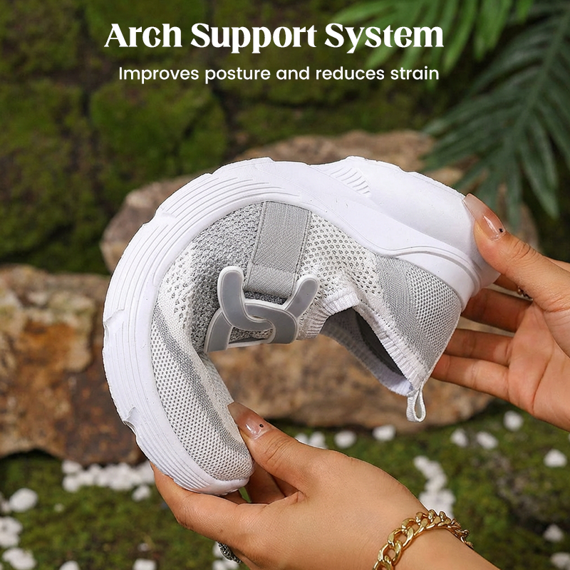 🌞Le printemps arrive : 50 % de réduction !👟 Mules orthopédiques pour femmes avec tige en mesh – triple soutien de la voûte plantaire et amorti en gel – contre la fasciite plantaire et les épines calcanéennes