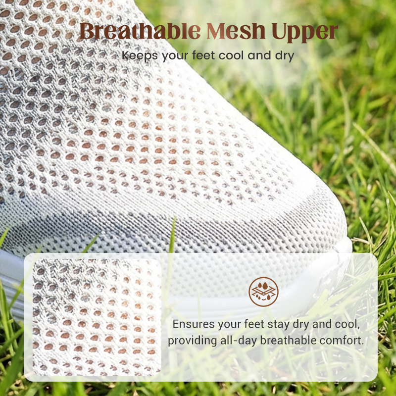 🌞Le printemps arrive : 50 % de réduction !👟 Mules orthopédiques pour femmes avec tige en mesh – triple soutien de la voûte plantaire et amorti en gel – contre la fasciite plantaire et les épines calcanéennes