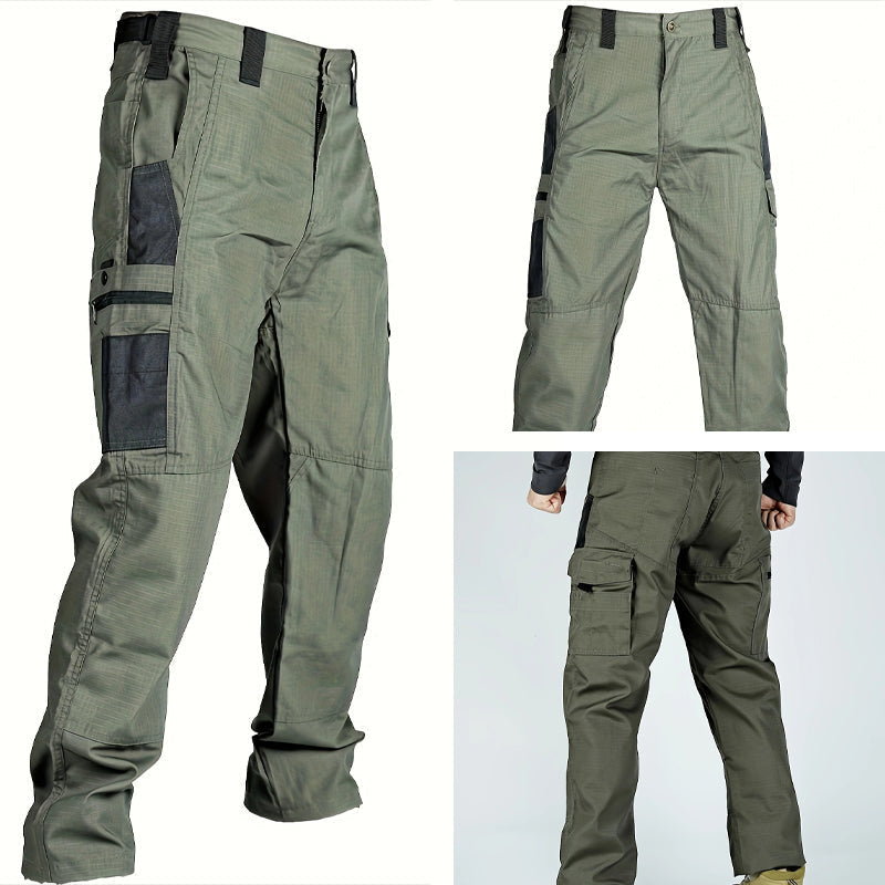 🔥 Pantalon cargo tactique pour homme « Pro-Favorite » avec de nombreuses poches – Polyester – Respirant 🎯