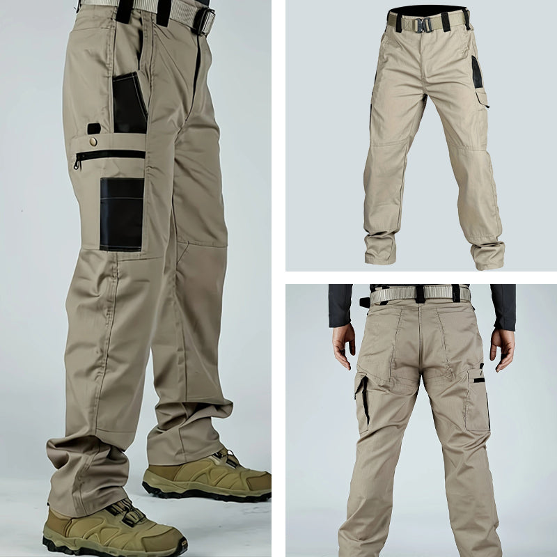 🔥 Pantalon cargo tactique pour homme « Pro-Favorite » avec de nombreuses poches – Polyester – Respirant 🎯