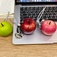 Breloque Apple créative pour sacs et voitures