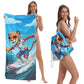 🥳 PROMOTION 2026 EXCEPTIONNELLE 🥳 50 % DE RÉDUCTION TEMPS LIMITÉ ! 🏖️ Serviette de plage imprimée 2-en-1 convertible en sac à dos
