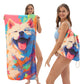 🥳 PROMOTION 2026 EXCEPTIONNELLE 🥳 50 % DE RÉDUCTION TEMPS LIMITÉ ! 🏖️ Serviette de plage imprimée 2-en-1 convertible en sac à dos