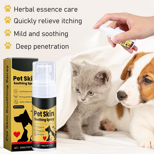 💥 50% OFF aujourd’hui seulement!✨🐾 Spray Apaisant pour la Peau des Animaux de Compagnie 🐶🐱