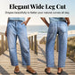 👖 50% DE RÉDUCTION ✨ Jean droit court à taille haute pour femme – Coupe flatteuse, confortable & parfait pour un look décontracté 🌸