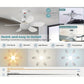 💨 50 % de réduction ! 💡 Ventilateur suspendu portable 2-en-1 avec télécommande — Idéal pour la chambre, le bureau et les voyages 🏠