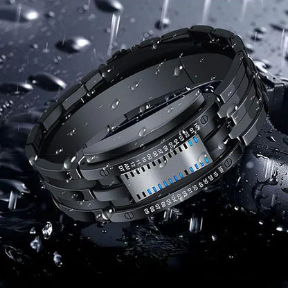 💐50% DE RÉDUCTION⌚Montre Binaire Homme – Style Sportif Moderne, Parfaite pour le Quotidien🏃‍♂️