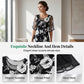 🔥Offre à durée limitée - Robe élégante en mousseline à imprimé floral pour femme✈️