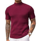 ✨ Ce T-shirt côtelé à col montant passe du casual au chic — -50 % 👕