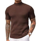 ✨ Ce T-shirt côtelé à col montant passe du casual au chic — -50 % 👕