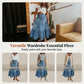 💐 PROMO EXCEPTIONNELLE -50% ! Jupe Maxi Denim Premium – Coton Respirant, Coutures Raffinées ✨👖 【Qualité Haute Gamme】