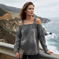 👕 OFFRE LIMITÉE : 50 % DE RÉDUCTION ! ✨ Haut en jean pour femme – larges bretelles, tendance, décontracté ✨