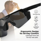 Lunettes de soleil sport UV400 pour homme et femme