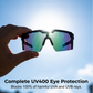 Lunettes de soleil sport UV400 pour homme et femme