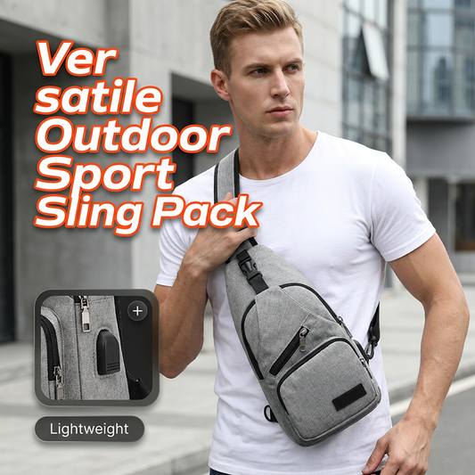 📢📢50 % DE RÉDUCTION !! ⏰Sac bandoulière sport multifonction pour extérieur