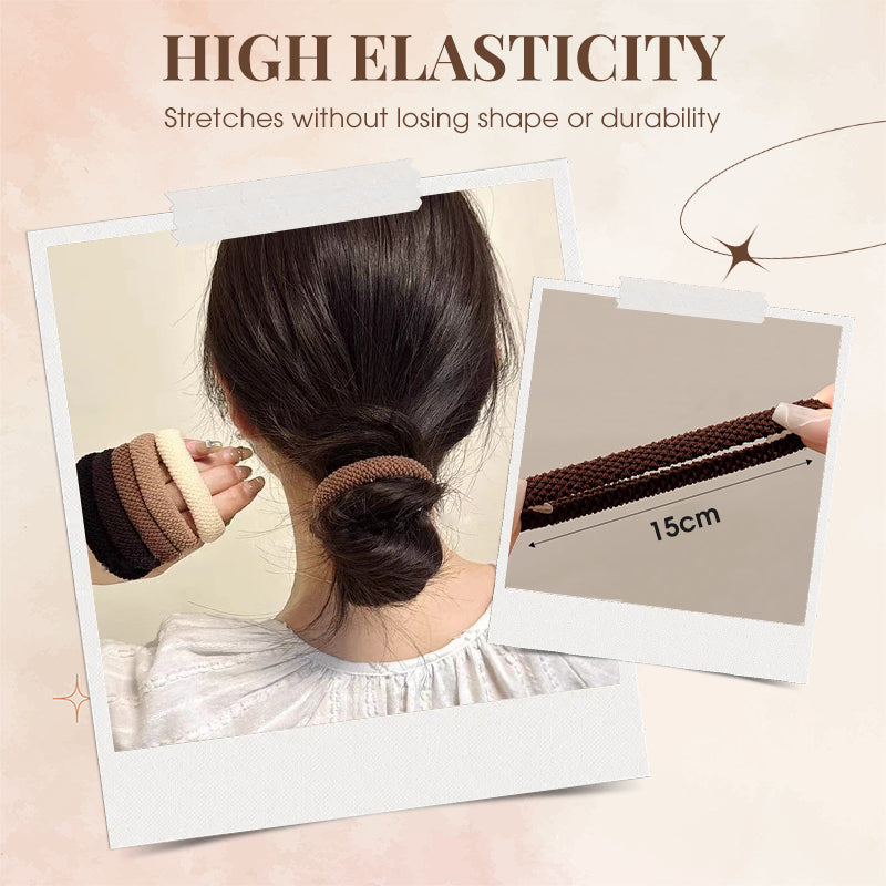 Élastique large et résistant pour cheveux