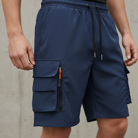 🩳 OFFRE LIMITÉE : 54 % DE RÉDUCTION ! ✨ Short cargo à séchage rapide pour homme – Multipoche, léger ✨