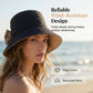Chapeau de Soleil Femme à Larges Bords avec Nœud