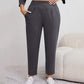 ⏰50 % DE RÉDUCTION !✨Pantalon fuselé à poches pour femmes, grandes tailles