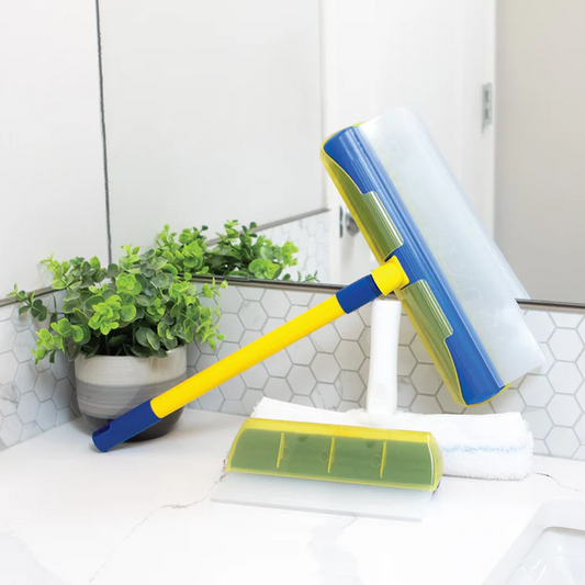 Kit de 5 raclettes anti-rayures et sans traces pour le nettoyage du verre
