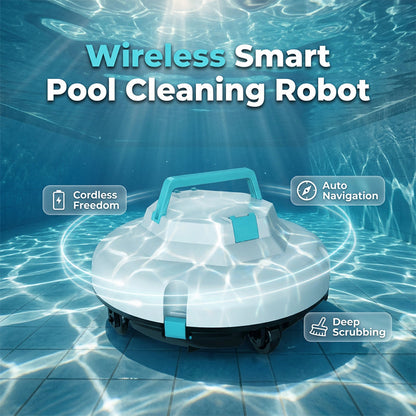 Robot de Piscine Sans Fil Intelligent à Aspiration Puissante