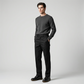 Pantalons droits stretch pour homme