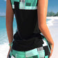 🩱OFFRE FLASH 50%🏊‍♀️Maillot de Bain 2 Pièces Sportif Femme – Décolleté Croisé, Séchage Rapide, Taille Haute, 3 Couleurs, Tailles S-5XL✨