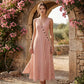 👗 PROMO 50% DE RÉDUCTION LIMITÉE ! ✨ Robe longue sans manches à rayures : col V, coupe trapèze et poches latérales 🌊