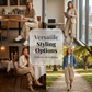 🔥Jusqu'à épuisement des stocks : 50 % de réduction !🎉 Pantalon lanterné à plis pour femme avec ourlets à volants