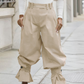 🔥Jusqu'à épuisement des stocks : 50 % de réduction !🎉 Pantalon lanterné à plis pour femme avec ourlets à volants
