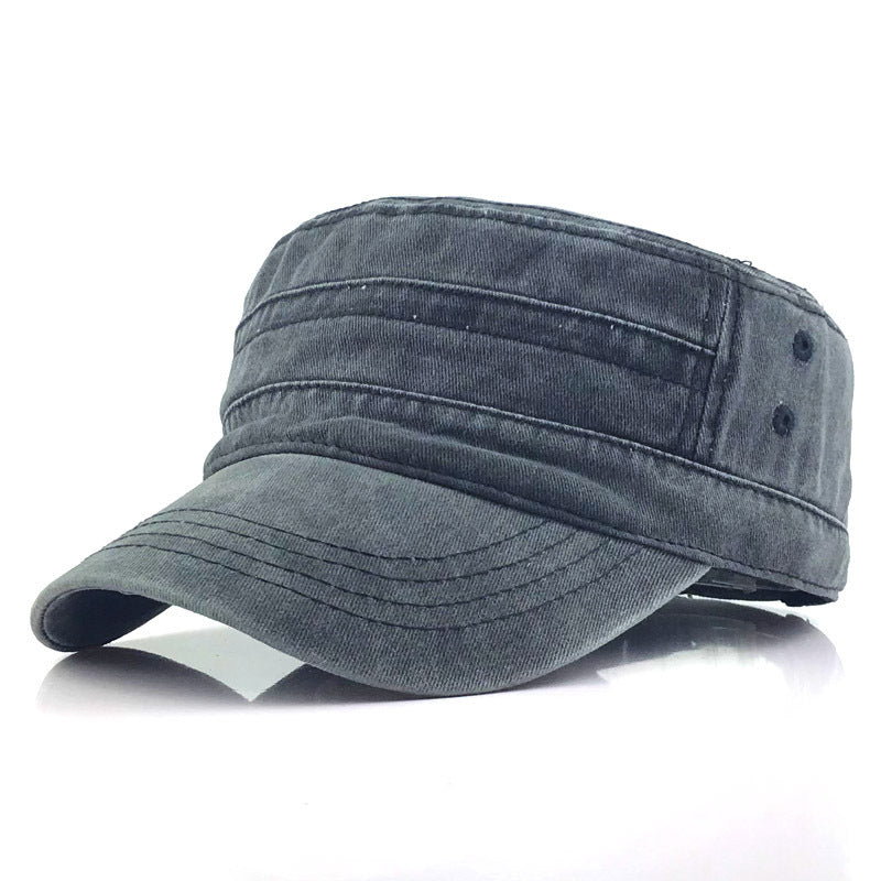 🧢 50% DE RÉDUCTION ⏰ Casquette plate à visière – Tendance, respirante & effet usé – Look streetwear, légère & réglable – parfaite pour les journées ensoleillées ou les tenues décontractées ☀️