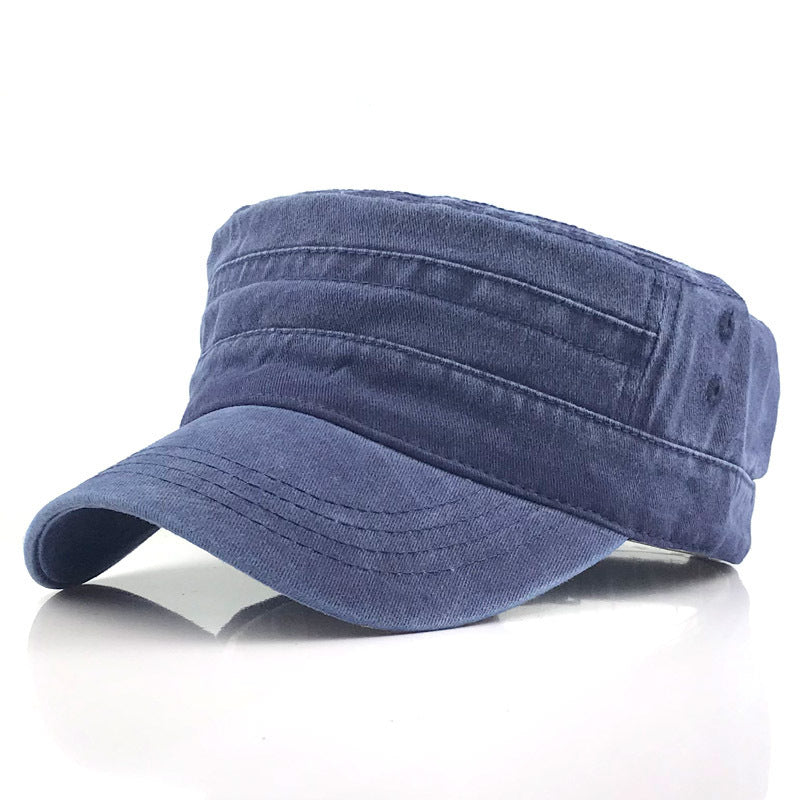 🧢 50% DE RÉDUCTION ⏰ Casquette plate à visière – Tendance, respirante & effet usé – Look streetwear, légère & réglable – parfaite pour les journées ensoleillées ou les tenues décontractées ☀️